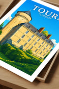 Affiche Tours Le Château