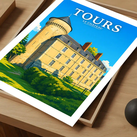 Affiche Tours Le Château