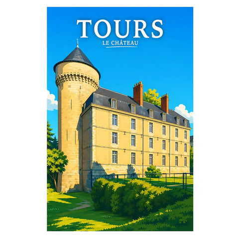 Affiche Tours Le Château