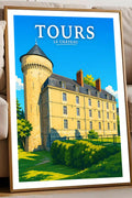Affiche Tours Le Château