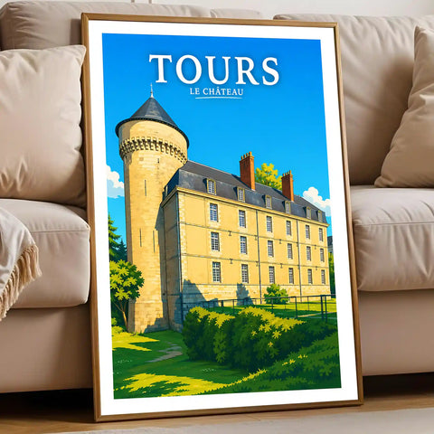 Affiche Tours Le Château