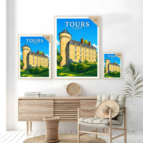 Affiche Tours Le Château
