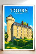 Affiche Tours Le Château