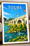 Affiche Tours Pont Wilson