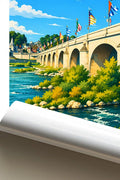 Affiche Tours Pont Wilson