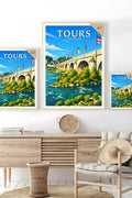 Affiche Tours Pont Wilson