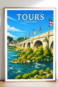 Affiche Tours Pont Wilson