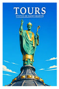 Affiche Tours Statue de Saint-Martin