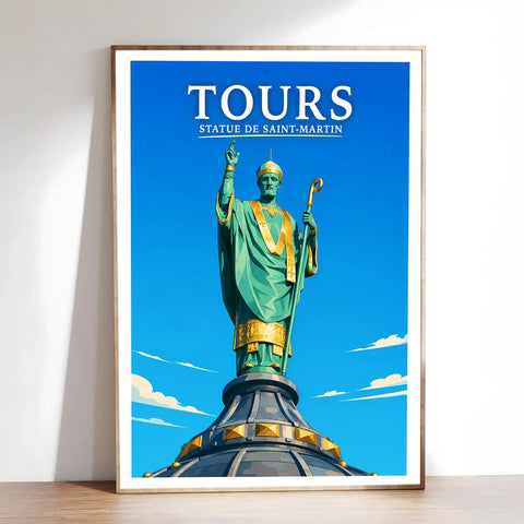 Affiche Tours Statue de Saint-Martin