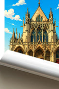 Affiche Troyes Basilique Saint-Urbain