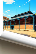 Affiche Troyes Les Halles
