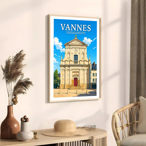 Affiche Vannes Chapelle Saint-Yves