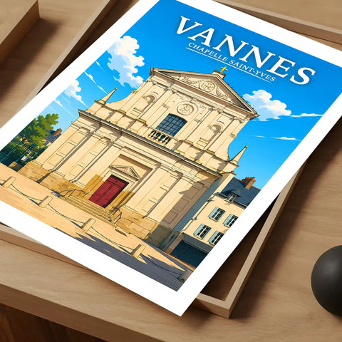 Affiche Vannes Chapelle Saint-Yves