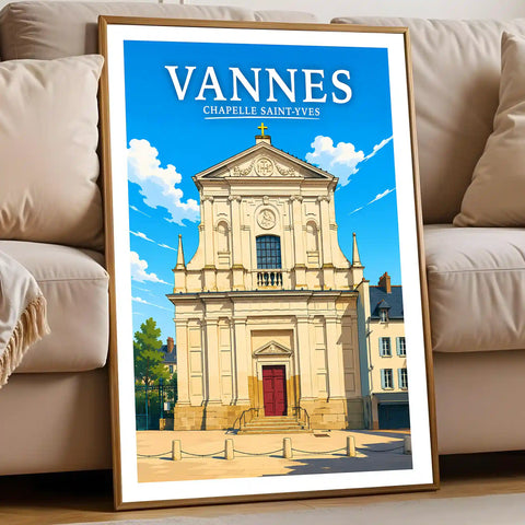 Affiche Vannes Chapelle Saint-Yves