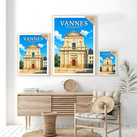 Affiche Vannes Chapelle Saint-Yves