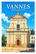 Affiche Vannes Chapelle Saint-Yves