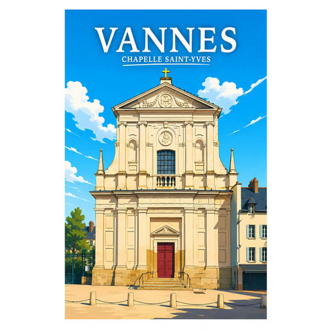 Affiche Vannes Chapelle Saint-Yves