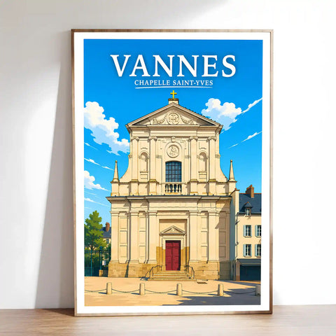 Affiche Vannes Chapelle Saint-Yves
