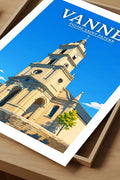 Affiche Vannes Église Saint-Patern