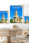 Affiche Vannes Église Saint-Patern