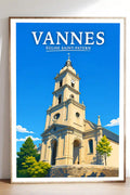 Affiche Vannes Église Saint-Patern