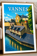 Affiche Vannes Lavoirs de la Garenne