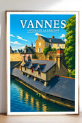 Affiche Vannes Lavoirs de la Garenne