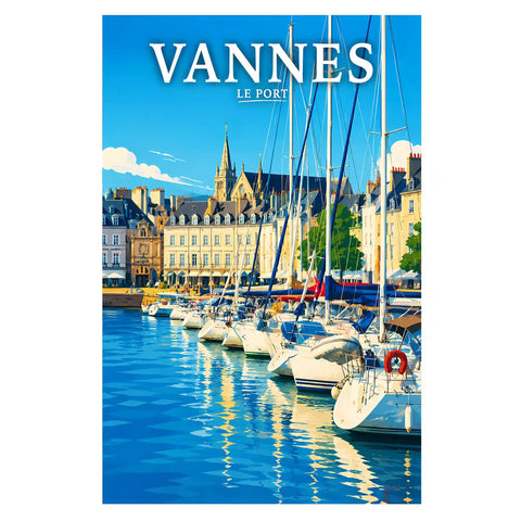 Affiche Vannes Le Port