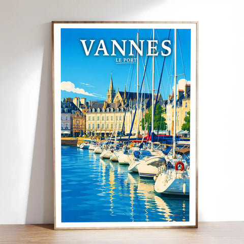 Affiche Vannes Le Port