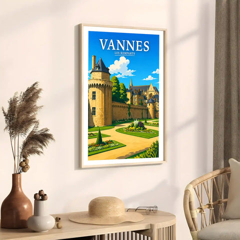 Affiche Vannes Les Remparts