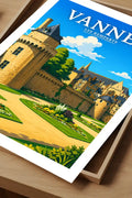 Affiche Vannes Les Remparts