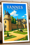 Affiche Vannes Les Remparts