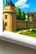 Affiche Vannes Les Remparts