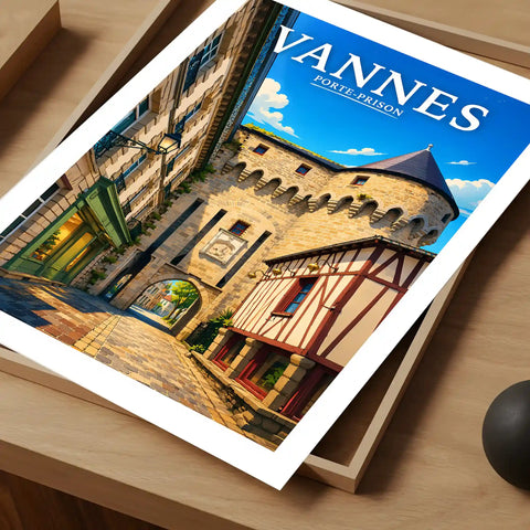 Affiche Vannes Porte-Prison