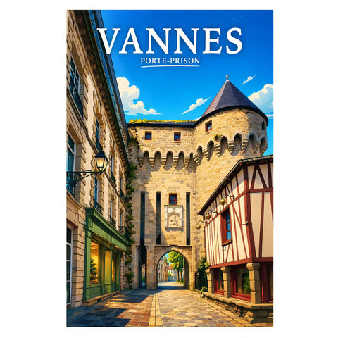Affiche Vannes Porte-Prison