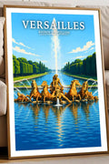 Affiche Versailles Bassin d'Apollon
