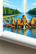 Affiche Versailles Bassin d'Apollon