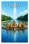 Affiche Versailles Bassin d'Apollon