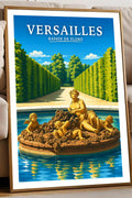 Affiche Versailles Bassin de Flore