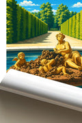 Affiche Versailles Bassin de Flore