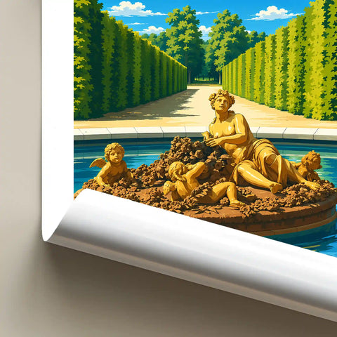 Affiche Versailles Bassin de Flore