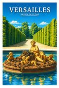 Affiche Versailles Bassin de Flore