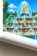 Affiche Versailles Bassin de Latone