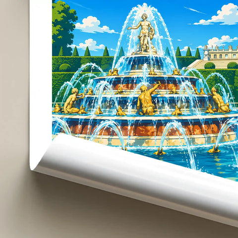 Affiche Versailles Bassin de Latone
