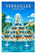 Affiche Versailles Bassin de Latone