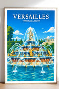 Affiche Versailles Bassin de Latone