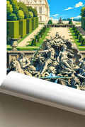 Affiche Versailles Bassin de Neptune