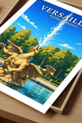 Affiche Versailles Bassin du Dragon