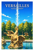 Affiche Versailles Bassin du Dragon