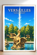 Affiche Versailles Bassin du Dragon